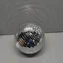 Alytimes Mirror Disco Ball - 8-Inch Cool and Fun Silver Hanging Party Disco Ball Big Party Decorations, Party Design