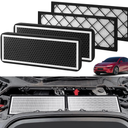 4PCS HEPA Cabin Air Filter for Tesla Model Y 2022-2026, Air Intake Filter with Activated Carbon, Replacement Filters for Model Y High Efficiency Filter Kits