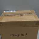 Magicfly Mini Sewing Machine with Extension Table, Dual Speed Portable Sewing Machine for Beginners with Light, Sewing Kit for Household Use, Pink