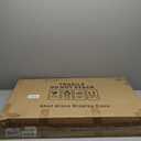 Black Shot Glass Display Case Large 61 Slots Glass Display Holder Wall Mounted Storage Shadow Box with UV Protection Acrylic Glass Door for Room Decor