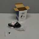 DEWENWILS 15 Amp RV Shore Power Inlet Socket, 125VAC AC Port Plug Integrated 18 Inch Waterproof Extension Cord, NEMA 5-15P to NEMA 5-15R, 14AWG SJTW Cord, Trailer Plug Boat Marine, ETL Listed