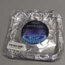 50 Pack Aluminum Foil Square Stove Burner Covers Disposable Heavy Thick Quality Bib Liners Drip Pans Gas Range Top Protectors 8.5