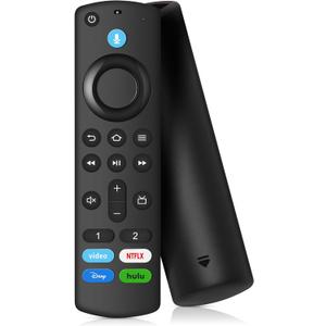 Replacement Voice Remote for All FireSeries,Stick 4K/4k Max(1st/2nd Gen),Stick(2nd/3rd Gen)/Lite/HD,TV Cube,for Pioneer,Hisense 3rd Gen Smart TVs