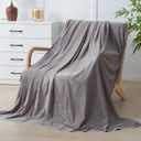 Cooling Blanket Twin Size 60"x80", Summer Lightweight Breathable Ice Blanket, Cooling Blankets for Hot Sleepers Night Sweats Adults Absorb Heat Keep Cool