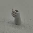 Unique Fist Shape Ceramic Vase for Plant Decorations Style Flower Arranging Vase Chic Design