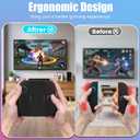 Grips for Switch 2, Ergonomic Hand Grip Controller Handle Kit Compatible with Switch 2, 3 Pack