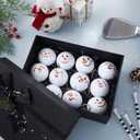 12 Pcs Golf Retirement Gifts for Women Men Funny Golf Balls Set for Father Mother Son Boss Coworker Employee Husband Grandpa Golfers Lovers Retirement Gifts