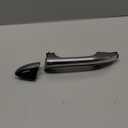 Rear Left Exterior Door Handle Chrome with Black Painted Compatible with Kia Optima 2016-2019