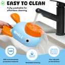 Interactive Treat Dispenser Dog Toys, Pet Food Puzzle Slow Feeder (Blue)