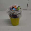 Hanging Planters, 10 Pack 6.3" x 4.7" x 5.3" Removable Hanging Flower Pot Hook Metal Bucket for Railing Fence Balcony Garden Suitable for Indoor and Outdoor(10 Colors 10 Pieces)