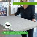 LAVIEVERT 1500 Piece Tilting Jigsaw Puzzle Board with 2-in-1 Stand & Cover, Lightweight Puzzle Boards with 6 Drawers, Portable Felt Jigsaw Storage Table for Adults - Light Gray, 35.4 X 24.4 Inches