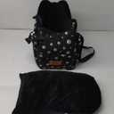 Cullaby Center Console Dog Car Seat Safe Travel for Small Dogs Under 15 lbs Detachable Washable Pet Carrier with Storage Pockets & Safety Belt,Black