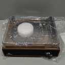 Record Player Built-in Stereo Speakers Vintage Turntable for Vinyl Records LP Phonograph Belt Drive 3 Speed 3 Size Support Wireless Input RCA Output Auto Stop Tone Adjustment Retro Wooden Walnut Brown