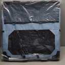 JOYTUTUS Collapsible Dog Crate, 37 Inch Portable Pet Crate for Car, Travel Dog Kennel Foldable Dog Crate for Large Dog 70lbs, Soft Cat Carrier Fit for Indoor & Outdoor/Trunk (Blue) (38" L x 26" W x 26" H)