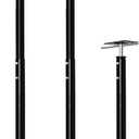 2 Pack Heavy Duty Floor Jack Post 31" to 63" Adjustable Support Pole Jack | 18,000 lbs Load Capacity | Basement Jack for Leveling, Foundation Repair, Crawl Space & Deck Support | Swivel Top Plate