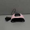 UV Light for Nails, BIGBEAR 48W LED Nail Light for Gel Polish, Fast Nail Dryer with Automatic Sensor, 3 Timer Setting, Small and Portable, UV LED Nail Lamp for Fingernail and Toenail (With Kit (Pink))