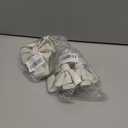 2 x 2PCS Car Hooks for Purses and Bags, Cute Bow Car Seat Headrest Hook, Car Accessories Multipurpose Back Seat Hanger Storage Organize Universal for Vehicles (2PCS-White Bowknot)