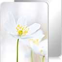 Blulu 2 Pcs Magnetic Locker Mirror Small Real Glass School Rectangular Locker Magnetic Makeup Mirror for Bathroom Household Refrigerator Cabinet(7.1 x 6 Inches)