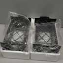 Otdair Solar Lanterns Outdoor Waterproof, 2 Pack 14" Solar Lantern with Glass Retro LED Flickering Flameless Candle,Lanterns Decorative Outdoor for Gift, Yard, Garden, Patio, Balcony,Porch, Party, Bronze 