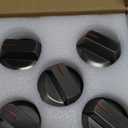 AMI PARTS DG94-03500A/Z Fit for Samsung Stove Knob Replacement(Black) and DG94-04167 DG94-03500U Gas Stove Knobs -Models NX60T8111SS NX60T8311SS NX60T8711SS NX60T8751SS