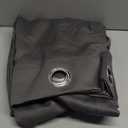 NICETOWN Grey Blackout Patio Sliding Door Curtains 84 inch Length, Grommet Room Divider Thermal Insulated Curtain Drapes for French Door/Living Room (Gray, W100 x L84, 1 Panel)