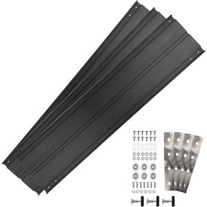 Aluminum Base Station Kit for RBS Rod Building System, Black