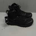 Coostar Tactical Boots for Men Lightweight Military Combat Boot Side Zipper Motorcycle Hiking Work Boots Waterproof 8 Inches Size 13