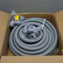 Liquid-Tight Conduit 3/4 50ft, Electrical Conduit w/UL Certification, Flexible Conduit with 5 Straight and 5 90-Degree Conduit Connector Fittings