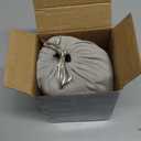 SARISUN Travel Pillow for Airplanes, Airplane Pillow for Long Flight, Neck Pillow with Eye Mask for Sleeping, Portable Travel Pillow for Car Road Trip Headrest, Stop Bobblehead, Grey