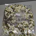 Olivachel Artificial Flowers Faux Plum Cherry Blossom Branches Fake Long Flower Stems for Home Wedding Party Decoration (White, 4Pcs/Pack)