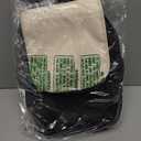 Mancro Small Diaper Bag Backpack with Changing Pad, Stylish Diaper Bag with Insulated Bottle Pocket, Water Resistant Baby Bags for Mom for Travel with Stroller Straps, Black-White