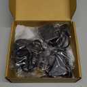 JERRAY DMX512 Wireless Transmitter and Receivers Set, 2.4G Long Range, 1 Transmitter with 3 Receivers, for Stage Lighting Control (Black)