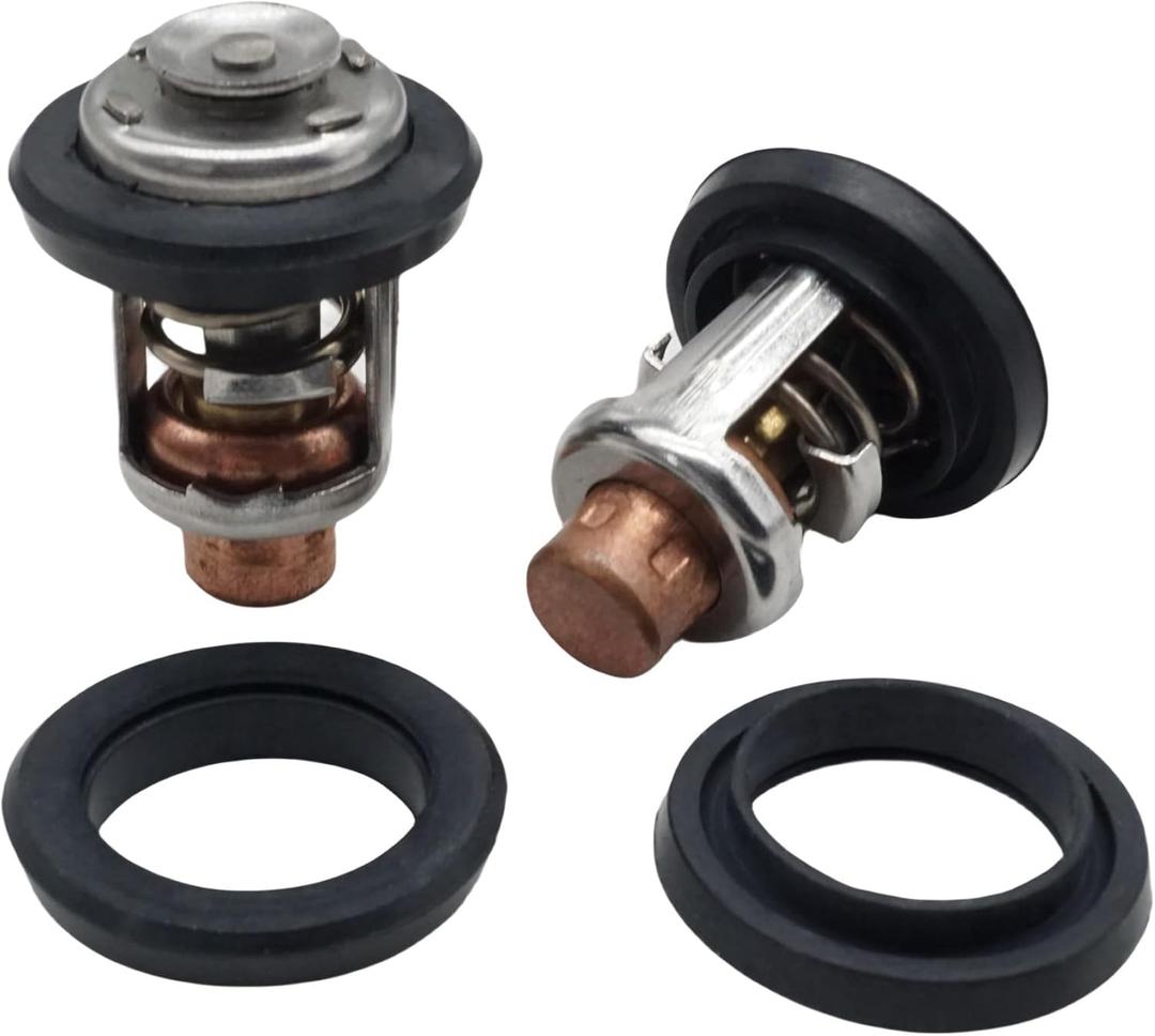 75692Q2 2 Pcs Outboard Thermostats for Mercury Marine 135-200 HP Outboard Motors replace 75692T3 75692 Sierra 18-3553 18-3543