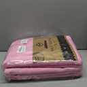 BRILLMAX 6 Pack Pink Round Tablecloths 108 Inch for 48” Tables - 150 GSM Polyester Fabric, Floor Length Drop, Water, Stain & Wrinkle Resistant Cloth Cover for Wedding Reception Banquet Dining