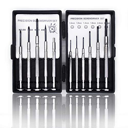 11PCS Mini Precision Screwdriver Set, Small Screwdriver Set for Electronics, Toys, Computer, Watch Repair