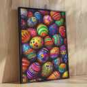 Tucocoo 1000 Piece Easter Eggs Jigsaw Puzzle, Colorful Painted Eggs Art, 27 x 20 Inches, Gift, DIY, Game Nights