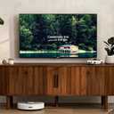 Fogein Floating TV Stand for 50 60 Inches TV,Wall Mounted Media Console with Open Storage Shelves，Modern Entertainment Center for Living Room,Bedroom (Brown)