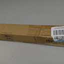 Blulu 4 Pcs Aluminum Tile Edge Trim Edging 49-1/4 in. L Shaped Metal Tile Corner Trim Protector with 90 Angle for Backsplash, Bathroom, Kitchen(Black,3/8 in.)