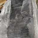 45'' Chaise Lounge Chair Indoor, Corduroy Upholstered Boneless Sofa Bed, Deep Seat Sleeper Couch Reading Chairs, Small Comfy Cloud Sofas Couches for Living Room, Bedroom, Movie Room (Dark Grey)