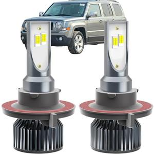 Wenicaca Patriot Dedicated Accessory,Fit for 2007 2008 2009 2010 2011 2012 2013 2014 2015 2016 2017 Patriot,H 13 Dedicated H L,Plug and Play,No Errors,Pack of 2