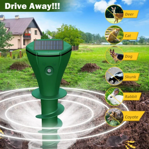 Waterproof Ultrasonic Deterrent Vibratory Stakes
