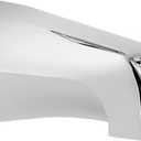 Moen Chrome Tub Spout with Lift Rod Diverter, Threaded 1/2-Inch IPS Connection, 5 1/2-Inch Spout Length, 3800