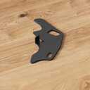 10-22 Auto Release Plate-Replacement Accessories Black Silver Gold Color Option (Black)