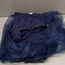 Girls Flower Vintage Lace Princess Long Dress for Kids Tulle Pageant Formal Party Wedding Floor Dance Evening Gown, 120