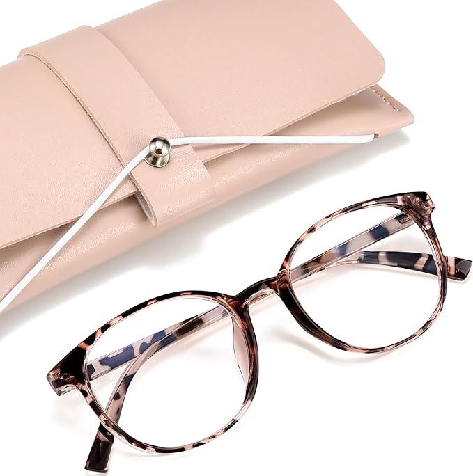 miyya Blue Light Glasses for Women & Men – Oversized UV & Blue Light Blocker Chunky Frames, Stylish Eyewear Accessories, *Tortoise