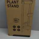 Wisuce Bamboo Plant Stands Indoor, 3 Tier Plant Stand Tall Corner Plant Stand Holder & Plant Display Rack for Outdoor Garden Indoor Home (3 Tier -1)