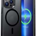 ESR for iPhone 13 Pro Case, Compatible with MagSafe, Shockproof Military-Grade Protection, Yellowing Resistant, Magnetic Phone Case for iPhone 13 Pro, Classic Hybrid Case (HaloLock), Frosted Black