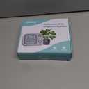 Automatic Plant Waterer Indoor Self Watering System for 15 Potted Plants, Auto Drip Irrigation Kit Programmable Water Timer with Smart Humidity Detection (White)