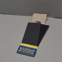 3M Emery Cloth Sandpaper, For Sanding Metal Surfaces, 3 Sheets, 3.67-in x 9-in, Assorted Grit Abrasives, Cloth Backed Sanding Paper, For Light Rust Removal & Cleaning, Light Metal Polishing (5931)