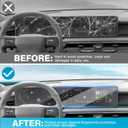 Karltys [Upgrade Kia EV9 2024~2026 Screen Protector Accessories 12.3-Inch for Touchscreen & Instrument Cluster Screen, Nano Soft Protective Film Screen Protector for EV9